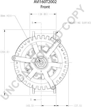 Prestolite Electric AVI160T2002 - Alternator www.molydon.hr