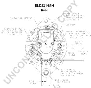 Prestolite Electric BLD3314GH - Alternator www.molydon.hr