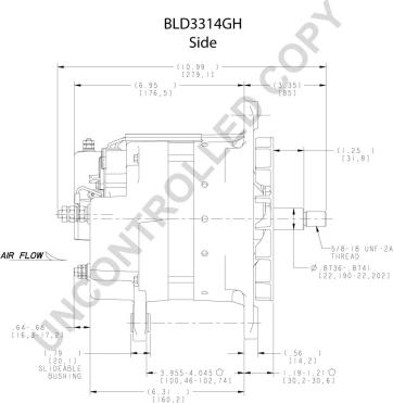 Prestolite Electric BLD3314GH - Alternator www.molydon.hr