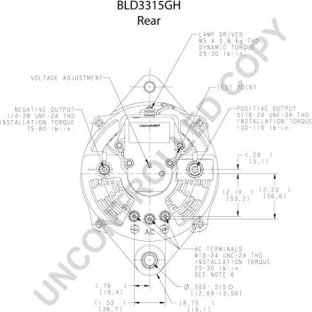 Prestolite Electric BLD3315GH - Alternator www.molydon.hr