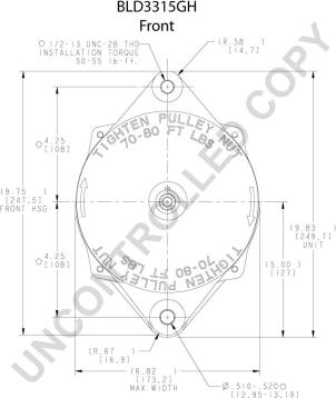 Prestolite Electric BLD3315GH - Alternator www.molydon.hr