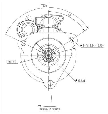 Prestolite Electric M90R3545SE - Starter www.molydon.hr