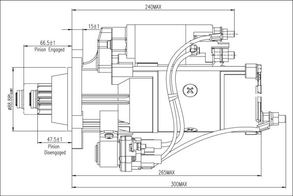 Prestolite Electric M90R3538SE - Starter www.molydon.hr