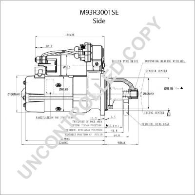 Prestolite Electric M93R3001SE - Starter www.molydon.hr