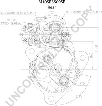 Prestolite Electric M105R3509SE - Starter www.molydon.hr