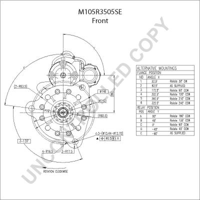 Prestolite Electric M105R3505SE - Starter www.molydon.hr