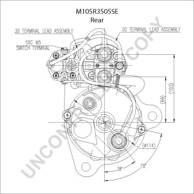 Prestolite Electric M105R3505SE - Starter www.molydon.hr