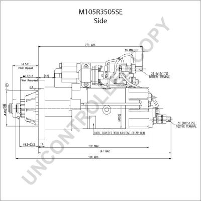 Prestolite Electric M105R3505SE - Starter www.molydon.hr