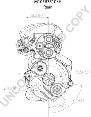 Prestolite Electric M105R3510SE - Starter www.molydon.hr