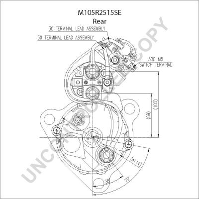 Prestolite Electric M105R2515SE - Starter www.molydon.hr