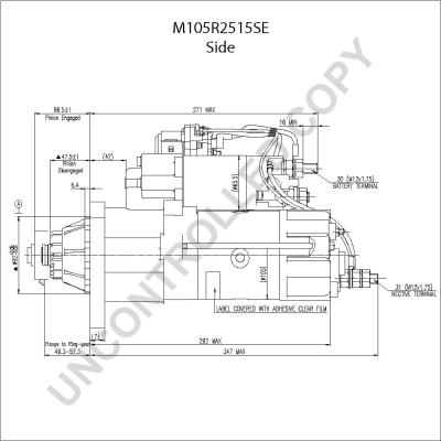 Prestolite Electric M105R2515SE - Starter www.molydon.hr