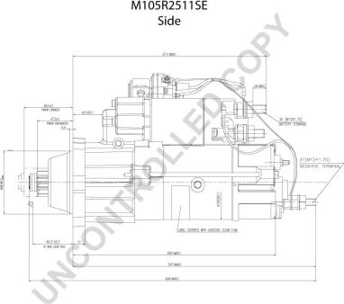 Prestolite Electric M105R2511SE - Starter www.molydon.hr