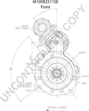 Prestolite Electric M105R2511SE - Starter www.molydon.hr