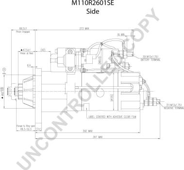 Prestolite Electric M110R2601SE - Starter www.molydon.hr