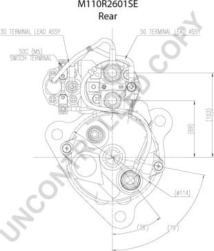 Prestolite Electric M110R2601SE - Starter www.molydon.hr