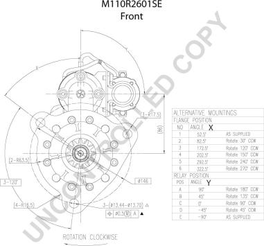 Prestolite Electric M110R2601SE - Starter www.molydon.hr