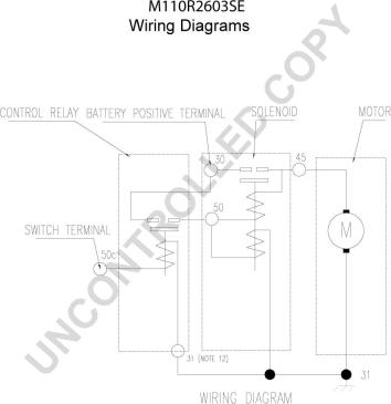 Prestolite Electric M110R2603SE - Starter www.molydon.hr