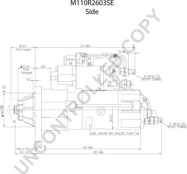 Prestolite Electric M110R2603SE - Starter www.molydon.hr