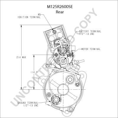 Prestolite Electric M125R2600SE - Starter www.molydon.hr