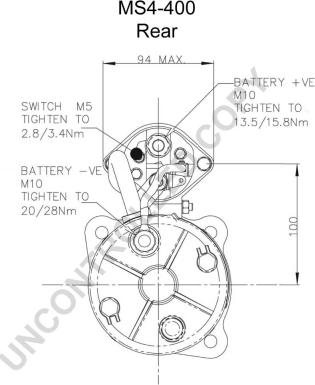 Prestolite Electric MS4-400 - Starter www.molydon.hr