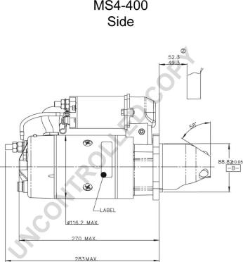 Prestolite Electric MS4-400 - Starter www.molydon.hr