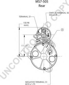 Prestolite Electric MS7-505A - Starter www.molydon.hr