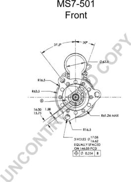 Prestolite Electric MS7-501 - Starter www.molydon.hr