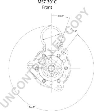 Prestolite Electric MS7-301A - Starter www.molydon.hr