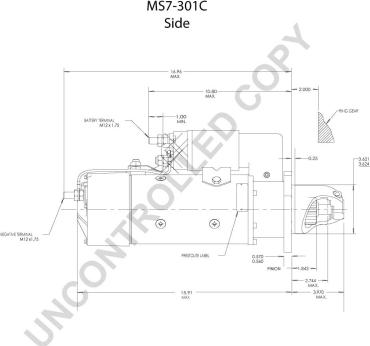 Prestolite Electric MS7-301A - Starter www.molydon.hr