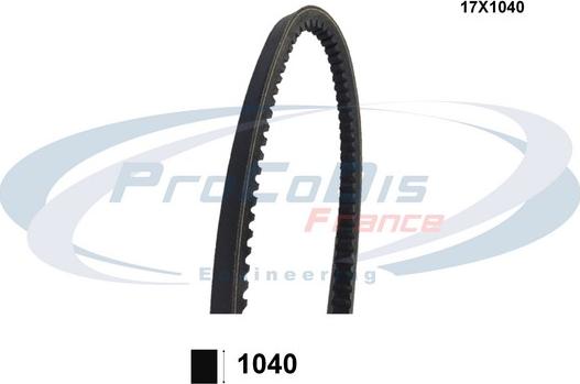 Procodis France 17X1040 - Klinasti remen www.molydon.hr