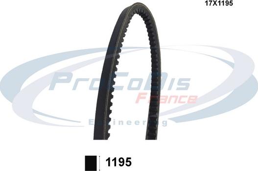 Procodis France 17X1195 - Klinasti remen www.molydon.hr