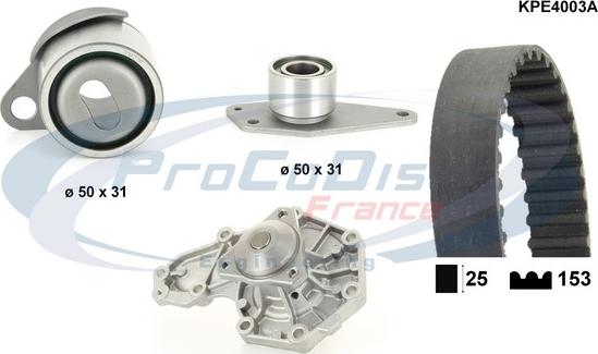 Procodis France KPE4003A - Vodena pumpa sa kompletom zupčastog remena www.molydon.hr