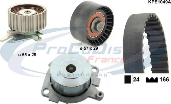 Procodis France KPE1049A - Vodena pumpa sa kompletom zupčastog remena www.molydon.hr