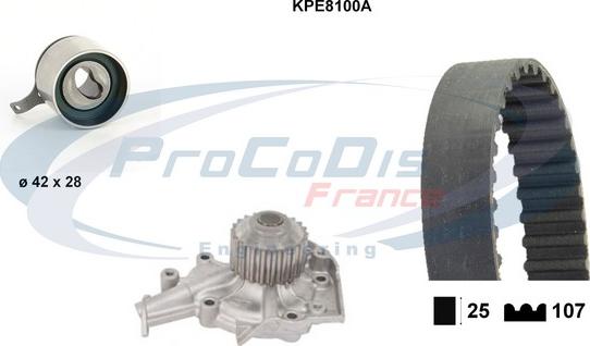 Procodis France KPE8100A - Vodena pumpa sa kompletom zupčastog remena www.molydon.hr