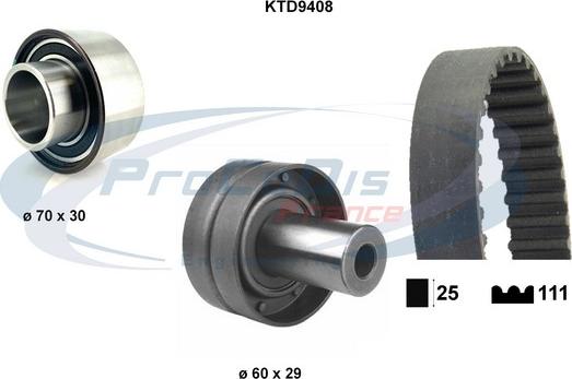 Procodis France KTD9408 - Komplet zupčastog remena www.molydon.hr