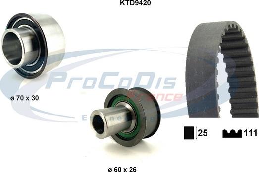 Procodis France KTD9420 - Komplet zupčastog remena www.molydon.hr