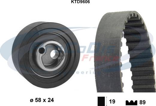 Procodis France KTD9606 - Komplet zupčastog remena www.molydon.hr