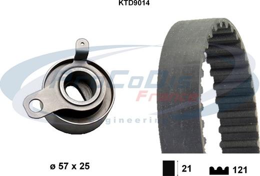 Procodis France KTD9014 - Komplet zupčastog remena www.molydon.hr