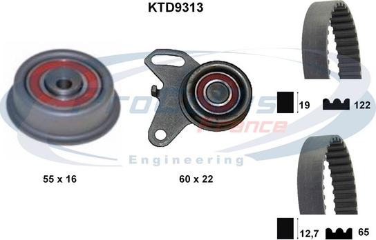 Procodis France KTD9313 - Komplet zupčastog remena www.molydon.hr