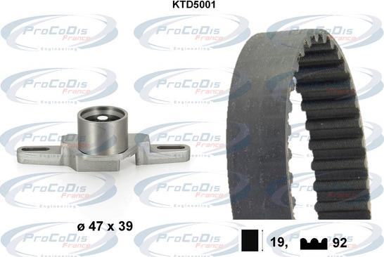 Procodis France KTD5011 - Komplet zupčastog remena www.molydon.hr