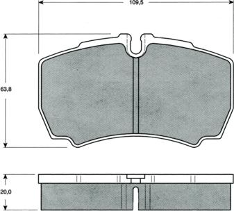 Procodis France PF1511 - Komplet Pločica, disk-kočnica www.molydon.hr