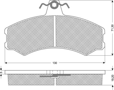 Procodis France PF1045 - Komplet Pločica, disk-kočnica www.molydon.hr