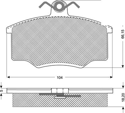 Procodis France PF1059 - Komplet Pločica, disk-kočnica www.molydon.hr