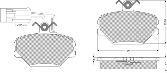 Procodis France PF1061 - Komplet Pločica, disk-kočnica www.molydon.hr