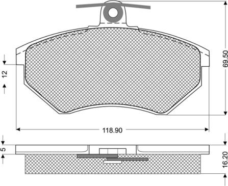 Procodis France PF1063 - Komplet Pločica, disk-kočnica www.molydon.hr