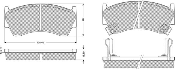 Procodis France PF1089 - Komplet Pločica, disk-kočnica www.molydon.hr