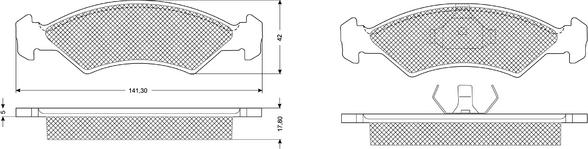 Procodis France PF1084 - Komplet Pločica, disk-kočnica www.molydon.hr