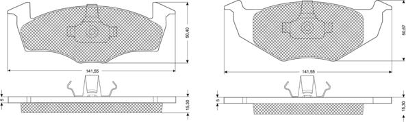 Procodis France PF10851 - Komplet Pločica, disk-kočnica www.molydon.hr