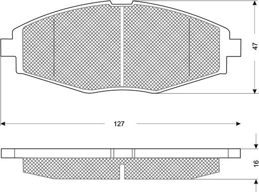 Procodis France PF1080 - Komplet Pločica, disk-kočnica www.molydon.hr