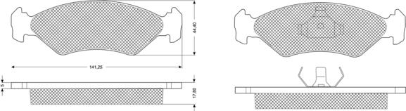 Procodis France PF1083 - Komplet Pločica, disk-kočnica www.molydon.hr